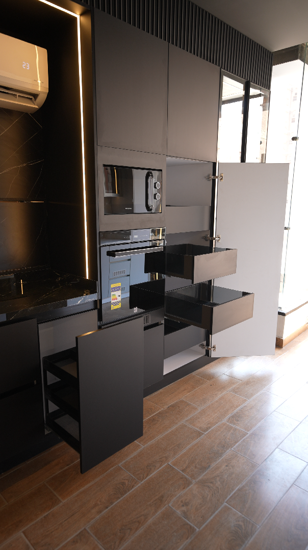 Modern Black Kitchen 3